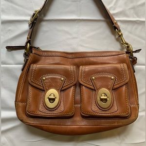 Coach Whiskey Legacy Leather 65th anniversary Shoulder Bag